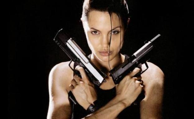 Angelina Jolie en 'Tomb Raider'.