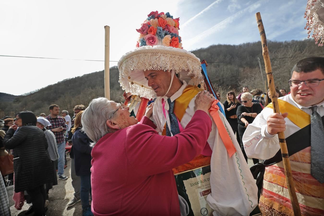 Fotos: Los zamarrones recorren el valle de Polaciones