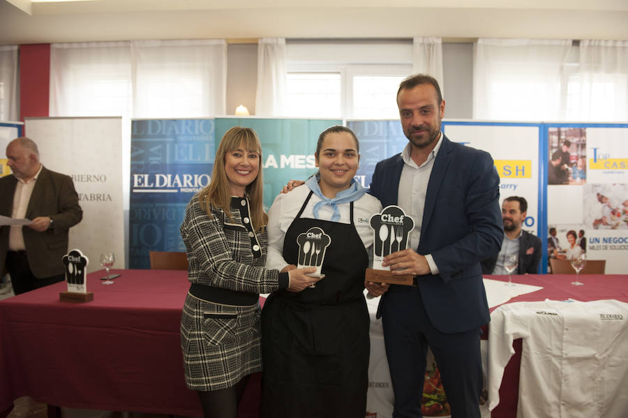 Fotos: Vicente Alonso y Ana María Castro, los chefs de 2019 de Cantabria