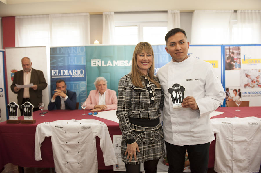 Fotos: Vicente Alonso y Ana María Castro, los chefs de 2019 de Cantabria