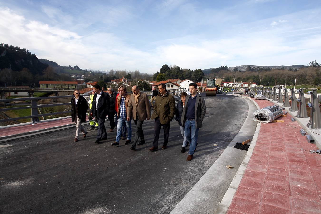 Fotos: El puente de Golbardo a falta de dos semanas