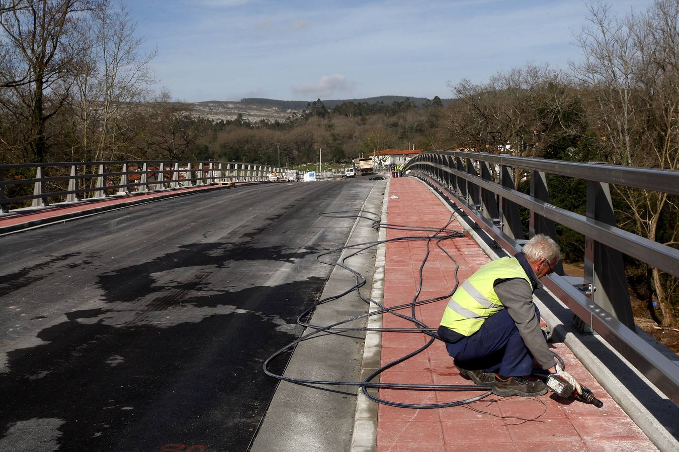 Fotos: El puente de Golbardo a falta de dos semanas