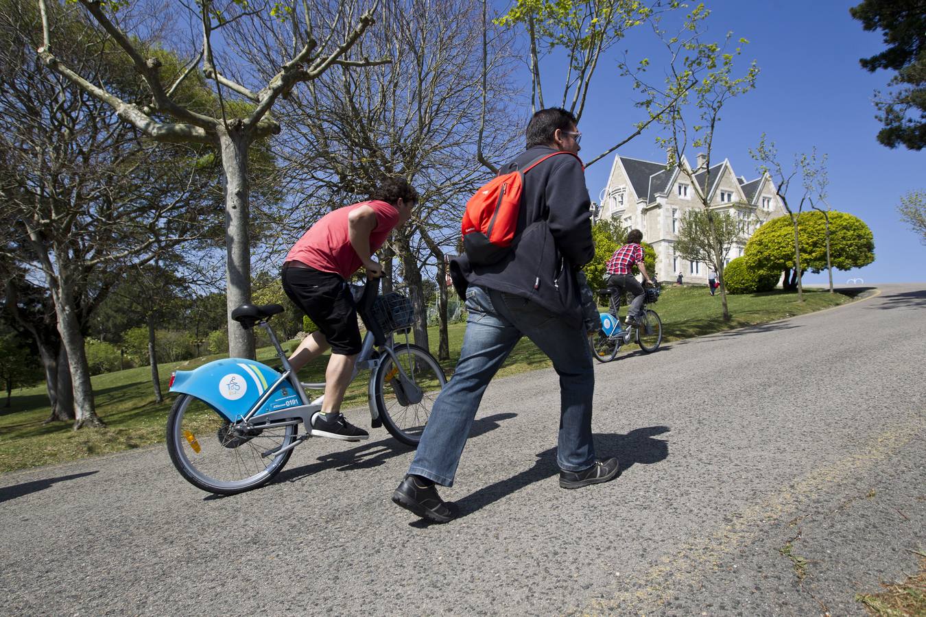 Parque de la península de La Magdalena.