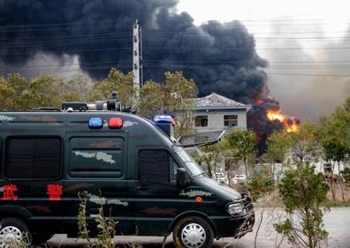 Imagen secundaria 1 - Al menos 47 muertos en una explosión en una fábrica de pesticidas en China