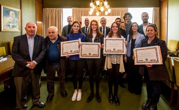 Amanda Agüeros gana el certamen del Club Rotario 'Protagonistas del mañana'