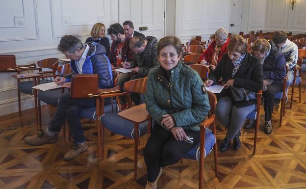 La ganadora Paz Herrera se pasó a saludar en la prueba.