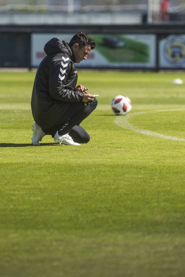 El Racing prepara su próximo encuentro liguero