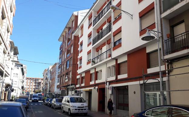 Edificio de la calle San Francisco, donde ocurrieron los hechos.