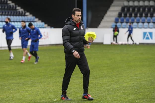 Dani Mori no quiso buscar excusas en las cuatro bajas que tendrá la Gimnástica para el partido del domingo.