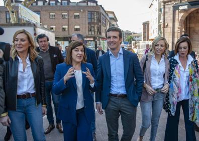 Imagen secundaria 1 - Casado: «Si los españoles no vienen al PP, se quedarán en el Gobierno los que están»