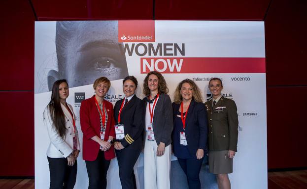 Joana Pastrana, Marisol Soengas, Vanessa de Velasco, Gabriela Uriarte, Sonia Sánchez Mula y Ana Betegón.