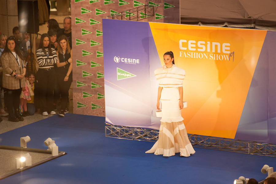 Gran éxito del 'fashion show' de los alumnos de moda de Cesine celebrado en El Corte Inglés