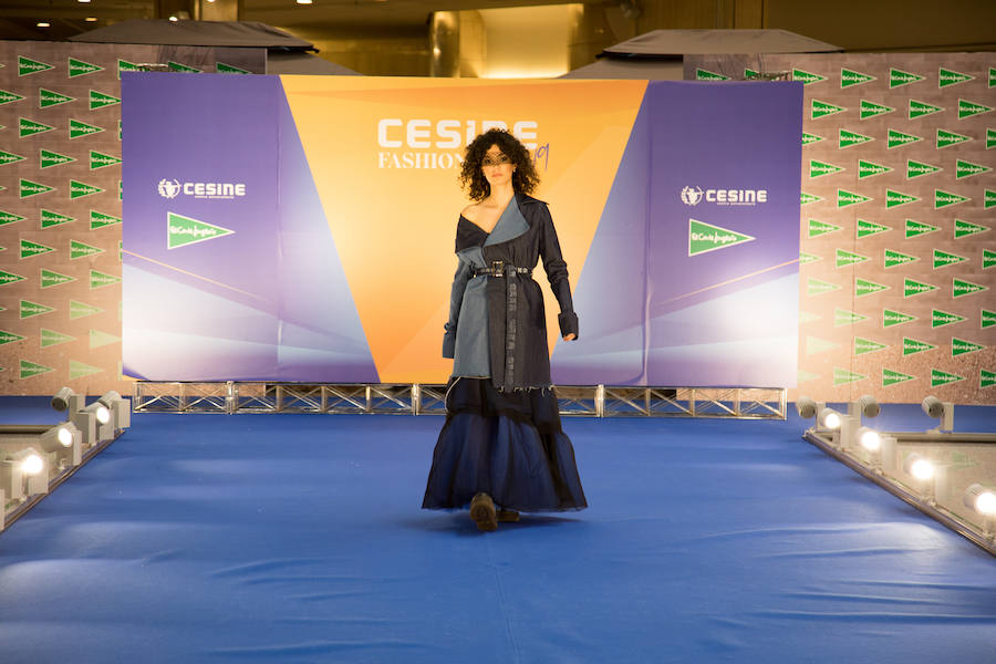 Gran éxito del 'fashion show' de los alumnos de moda de Cesine celebrado en El Corte Inglés