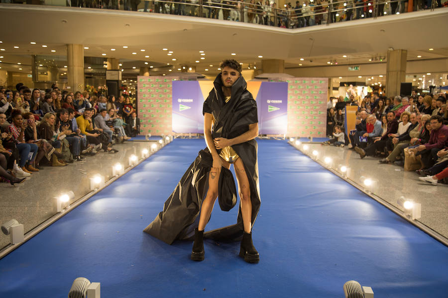 Gran éxito del 'fashion show' de los alumnos de moda de Cesine celebrado en El Corte Inglés