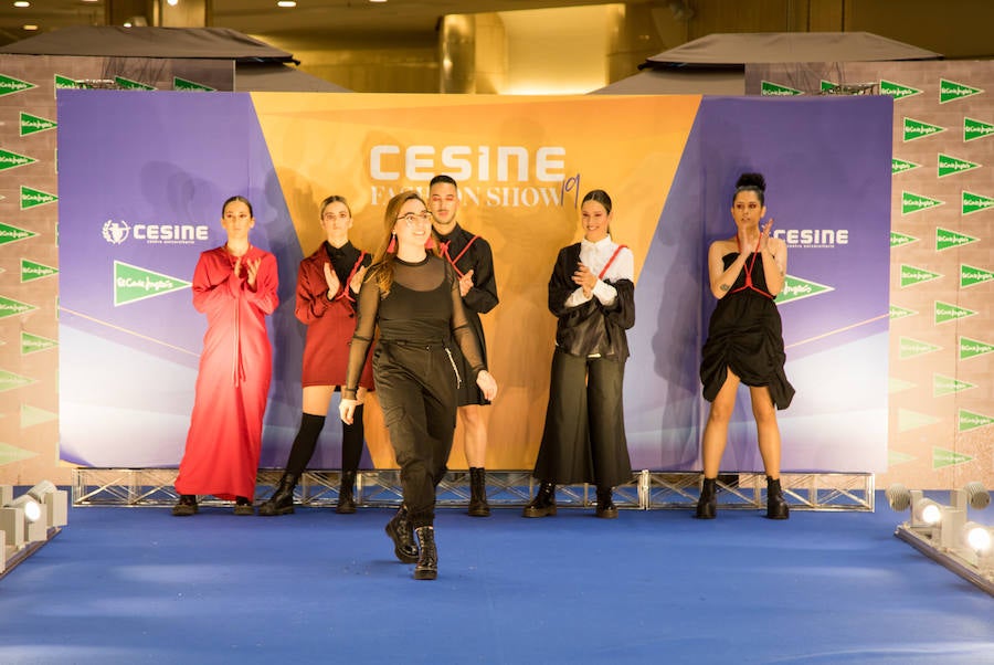 Gran éxito del 'fashion show' de los alumnos de moda de Cesine celebrado en El Corte Inglés