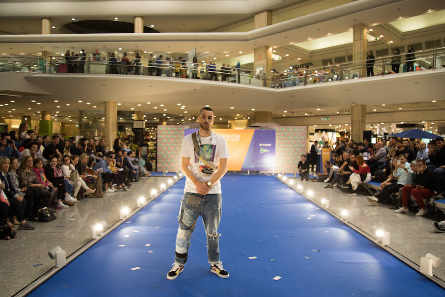 Gran éxito del 'fashion show' de los alumnos de moda de Cesine celebrado en El Corte Inglés