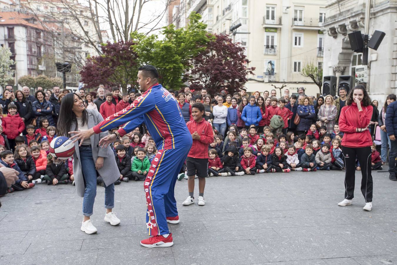 Fotos: Los Globetrottes ya están en Santander