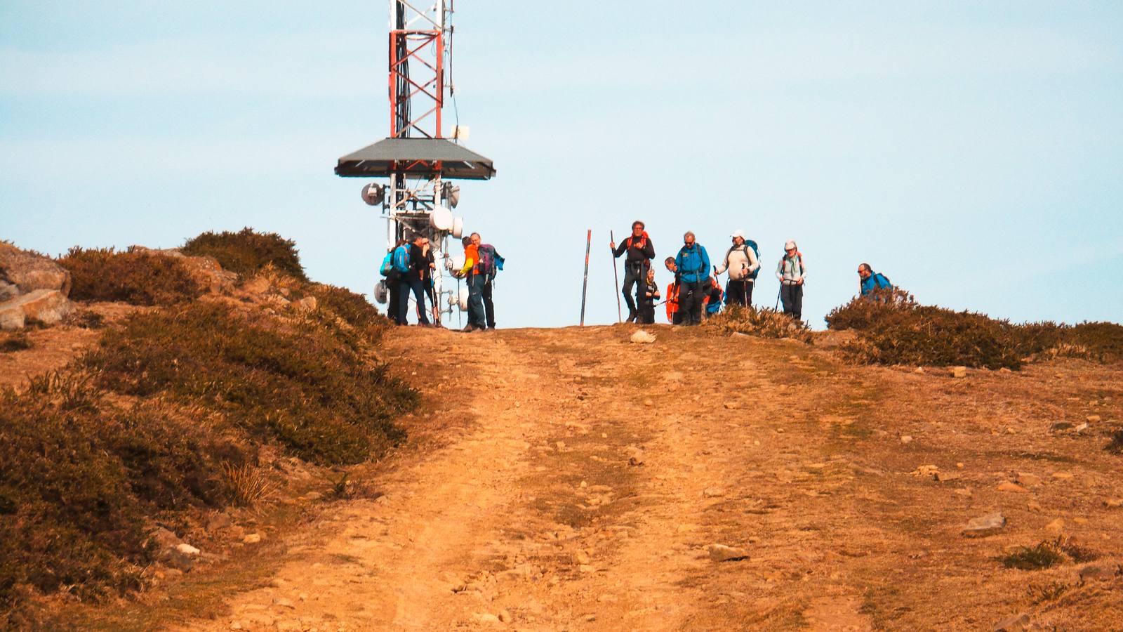 l Grupo en el pico Cildá.