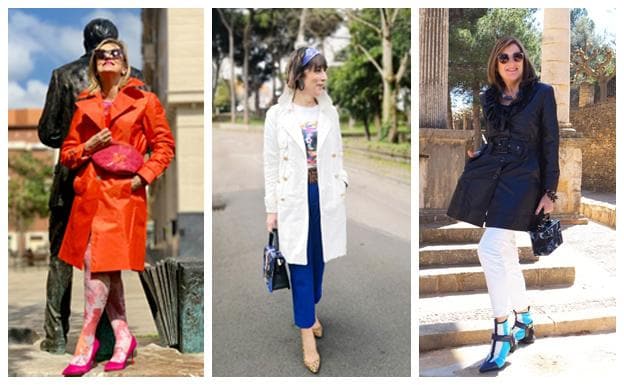 Las gabardinas se alían al estilazo de las 'Power Woman Style' 