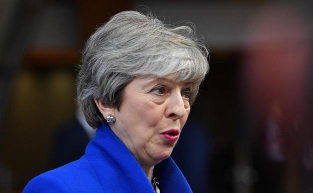 La primera ministra británica, Theresa May.