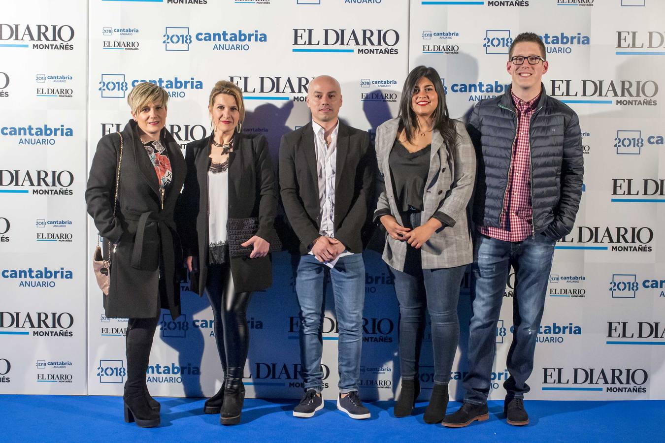 Patricia Pérez, Pilar Pérez, Andrés Betancourth, Dayana y Pablo Salas.