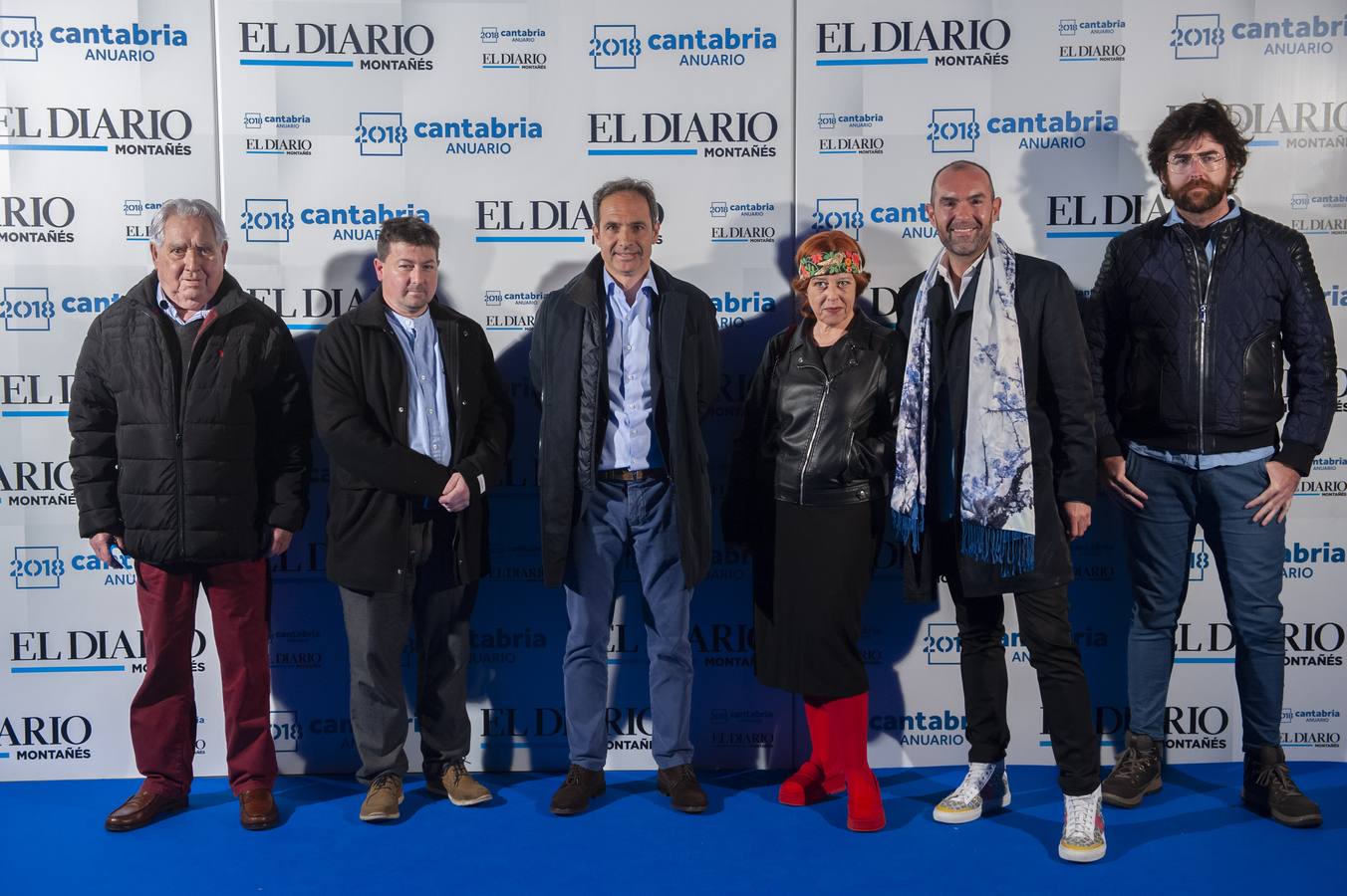 Sinforiano Fernández Ruiz, David Fernandez Gómez, Manuel Sainz, María José Pereda, José Luis Callejo y Manuel Pereda.