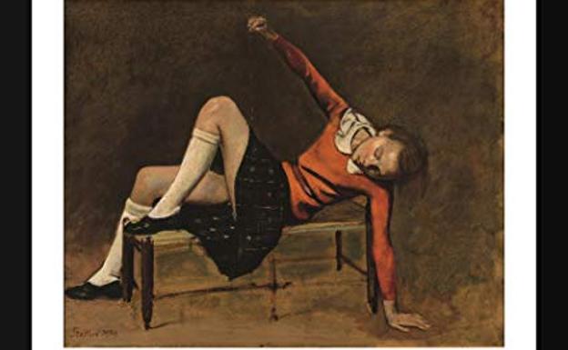 El cuadro de Balthus.