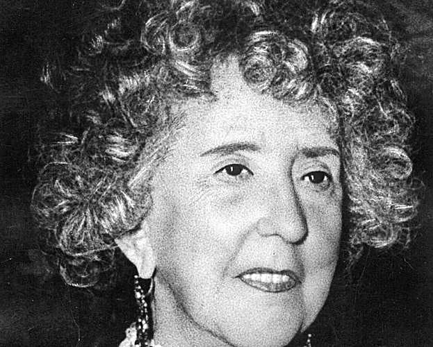 La escritora santanderina Concha Espina. 