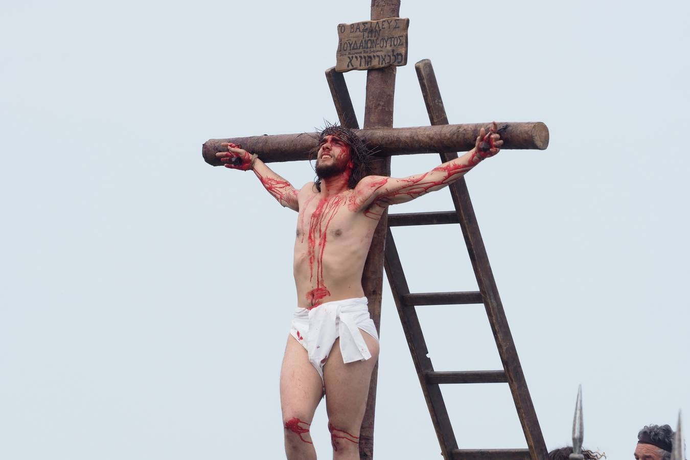 Llega el calvario de Jesús antes de morir.