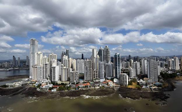 Vista aérea de Ciudad de Panamá.