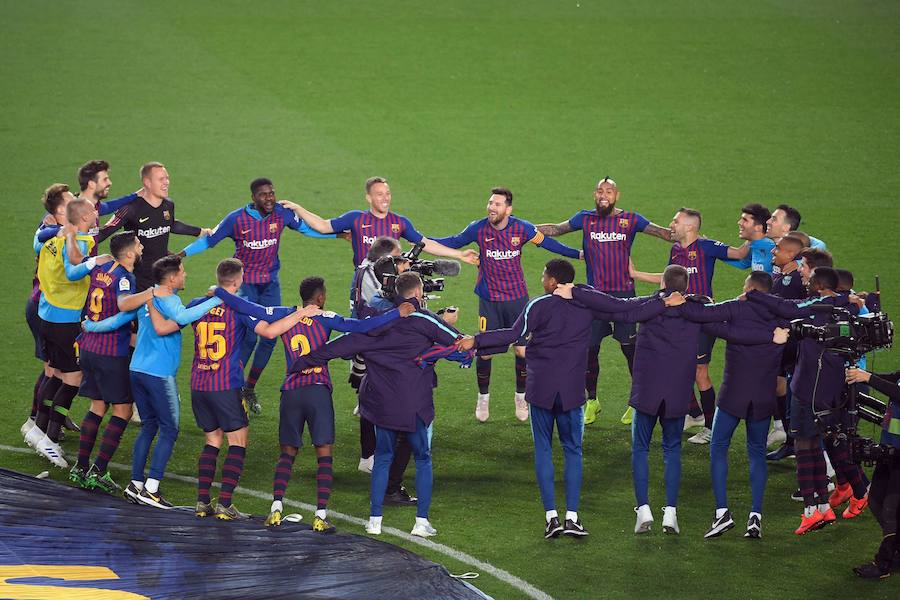 El Barcelona ha celebrado la 26ª Liga de la historia del club