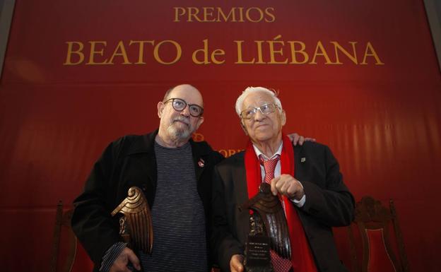 Silvio Rodríguez y el padre Ángel reciben el Premio Beato con «mucha humildad»