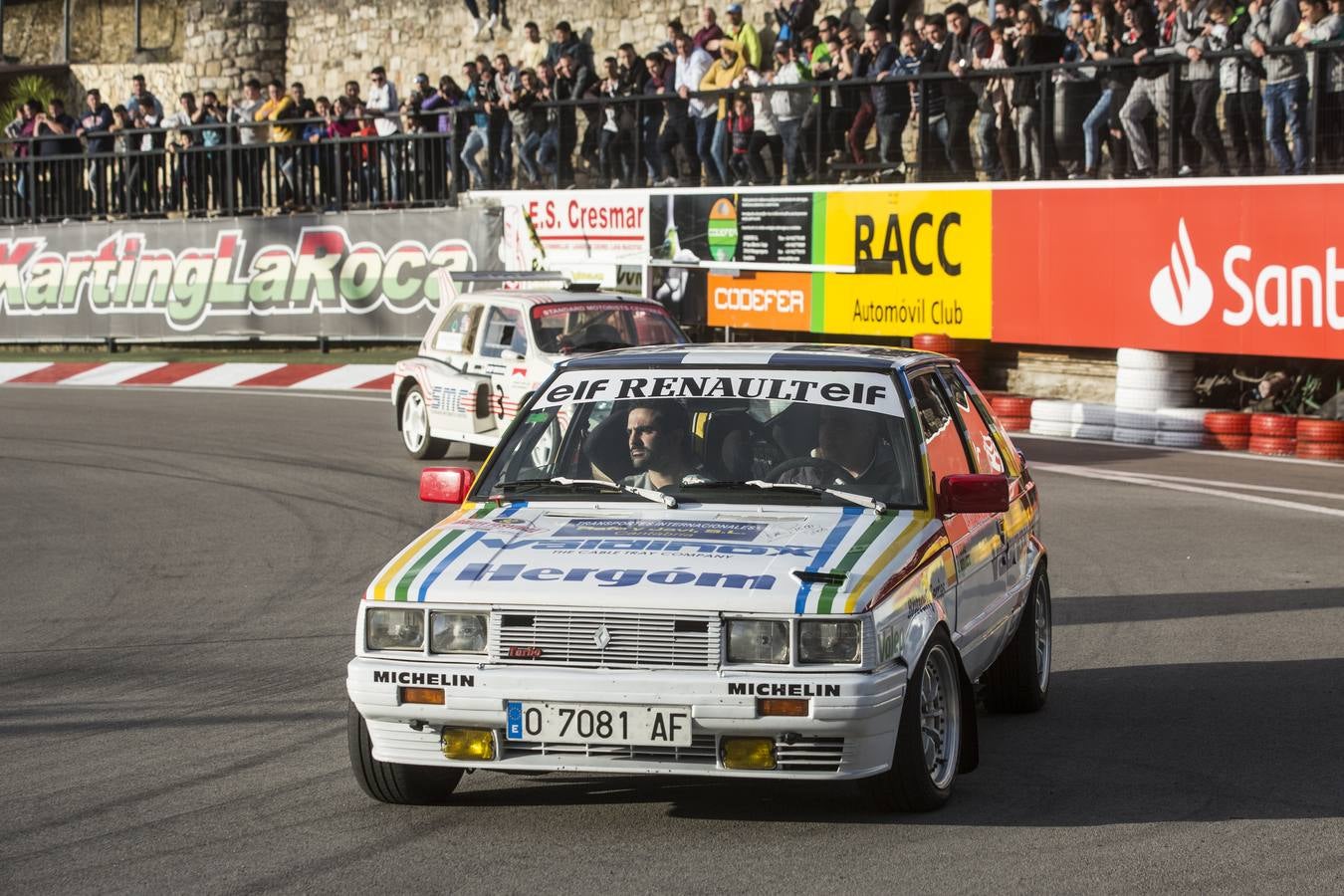 Réplica del Renault 11 Turbo con el que compitió en su día Chus Puras.