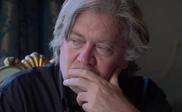 Steve Bannon en una imagen del documental.