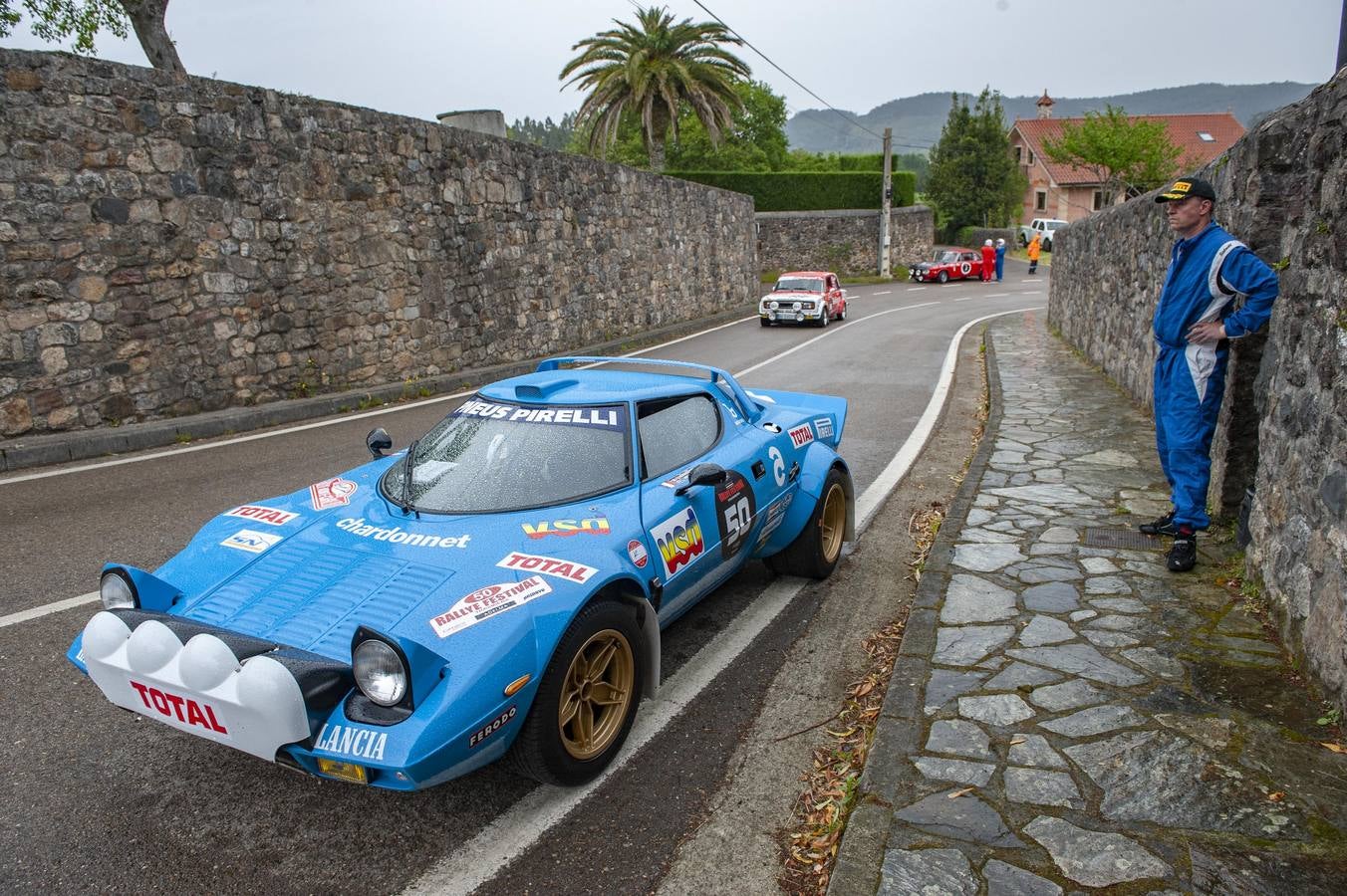 Uno de los vehículos más fotografiados. El Lancia Stratos.