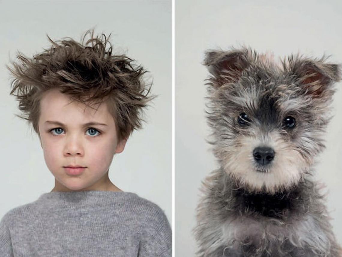 La fotógrafa alemana Ines Opifanti compara las expresiones faciales de las personas y sus amigos de cuatro patas. Así demuestra una curiosa tendencia en la gente, a la hora de escoger sus mascota, ya que muchas veces su elección recae en animales que se les parezcan