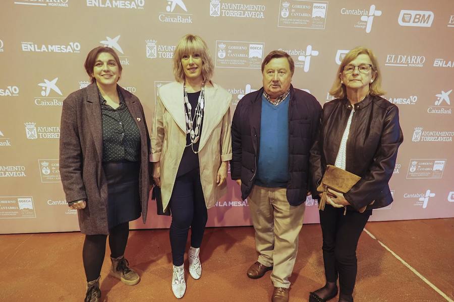 Alicia Martínez, Rosa Díaz, Fernando Sañudo y Elena Morán.