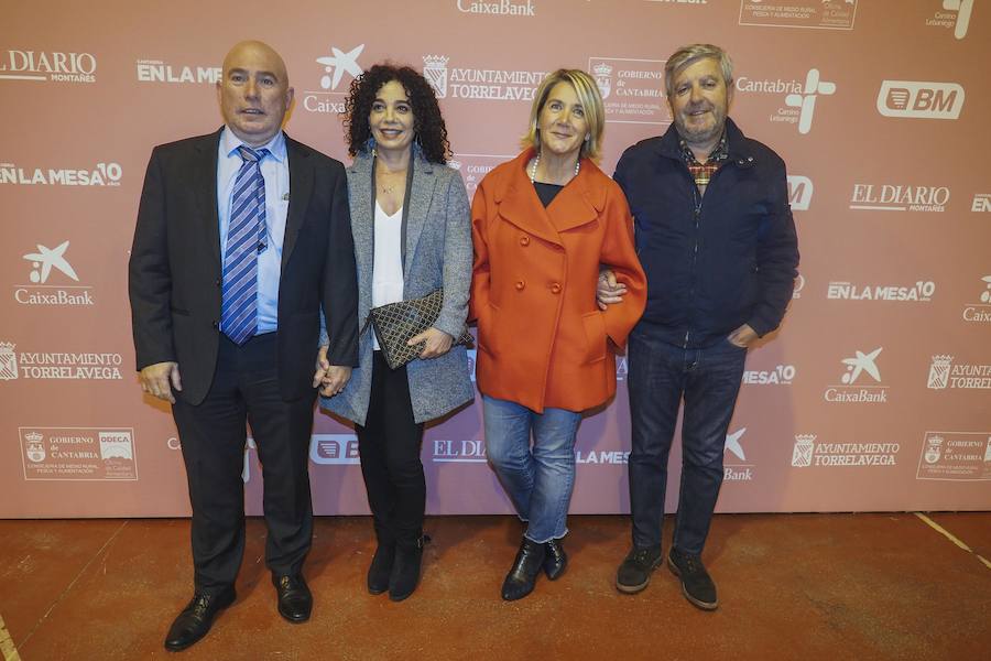 Javier Blanco, Marga Fernández, Rosa Fuente y Víctor Conde.