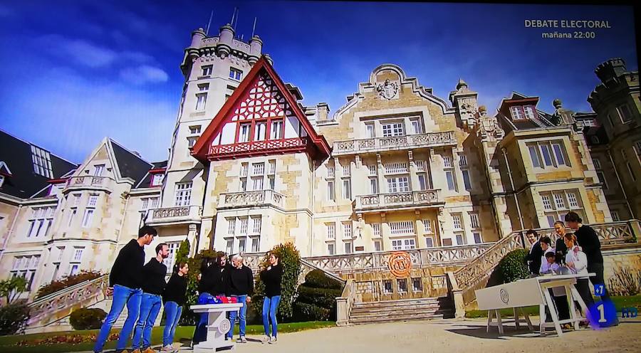 El Palacio de La Magdalena se convirtió en localización de exteriores del 'talent' de cocina de TVE