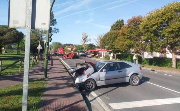 Fallece la mujer herida muy grave en el accidente de tráfico de la semana pasada en Escalante