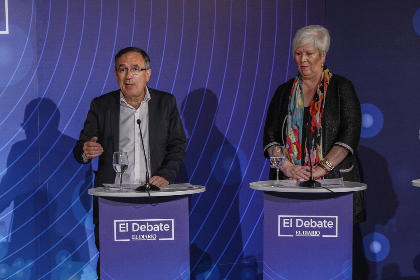 Ángel Bercedo (Vox), Ivan Martínez (ACPT), Javier López Estrada (PRC), Marta Fernández Teijeiro (PP), José Manuel Cruz Viadero (PSOE), Blanca Rosa Gómez Morante (Torrelavega Sí), David García (Unidas Podemos) y Julio Ricciardiello (Ciudadanos) se enfrentaron en el evento organizado por El Diario Montañés