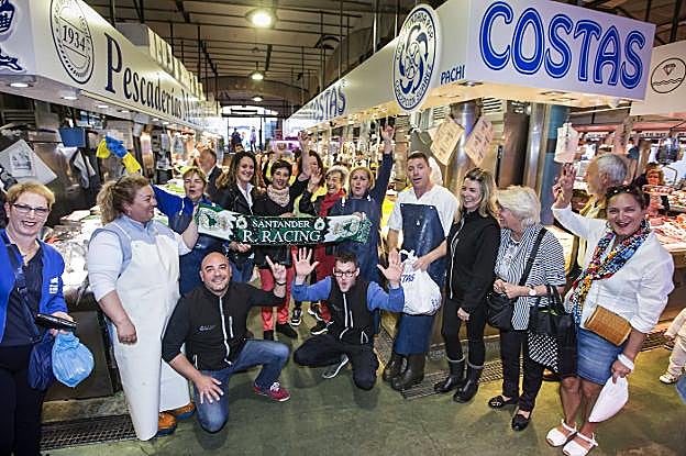 La Plaza de la Esperanza, volcada con el Racing.