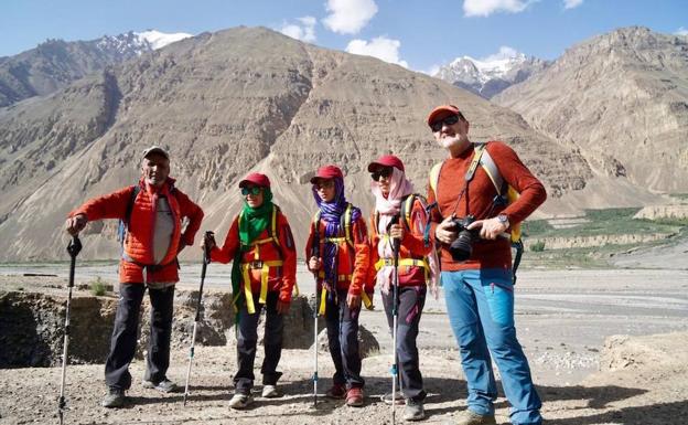 Amina y Sudiqa subirá esta semana al Teide (3.718 metros).