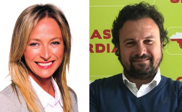 Susana Herrán (PSOE) y Jesús Gutiérrez (PRC).