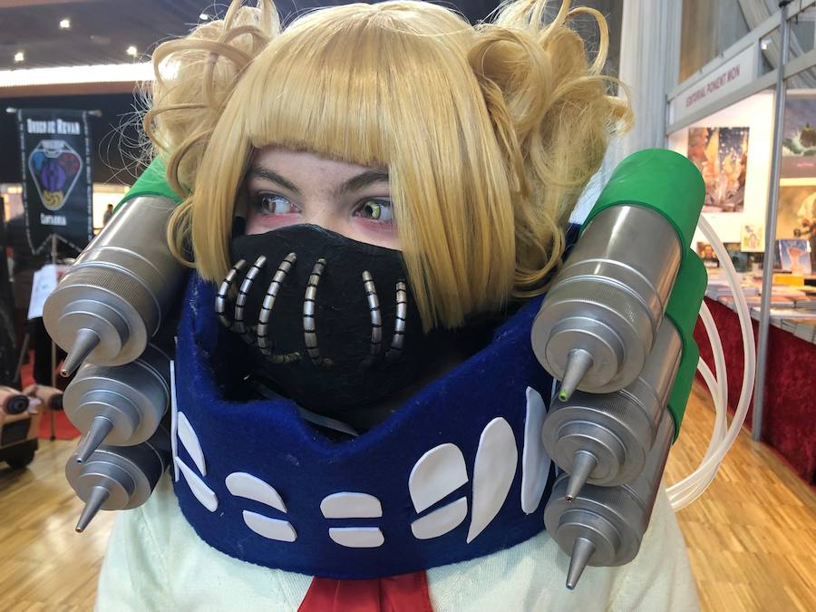 Shalimar García – Edad 14 años – Santander – Cosplay – Toga Himiko del anime 'Boku no hero academia'.