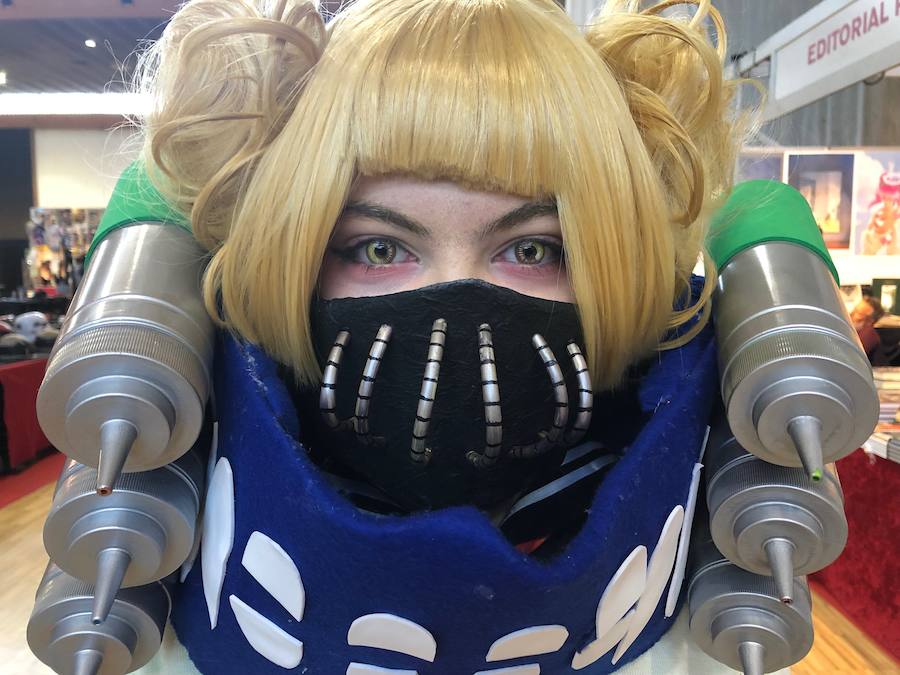 Shalimar García – Edad 14 años – Santander – Cosplay – Toga Himiko del anime 'Boku no hero academia'.