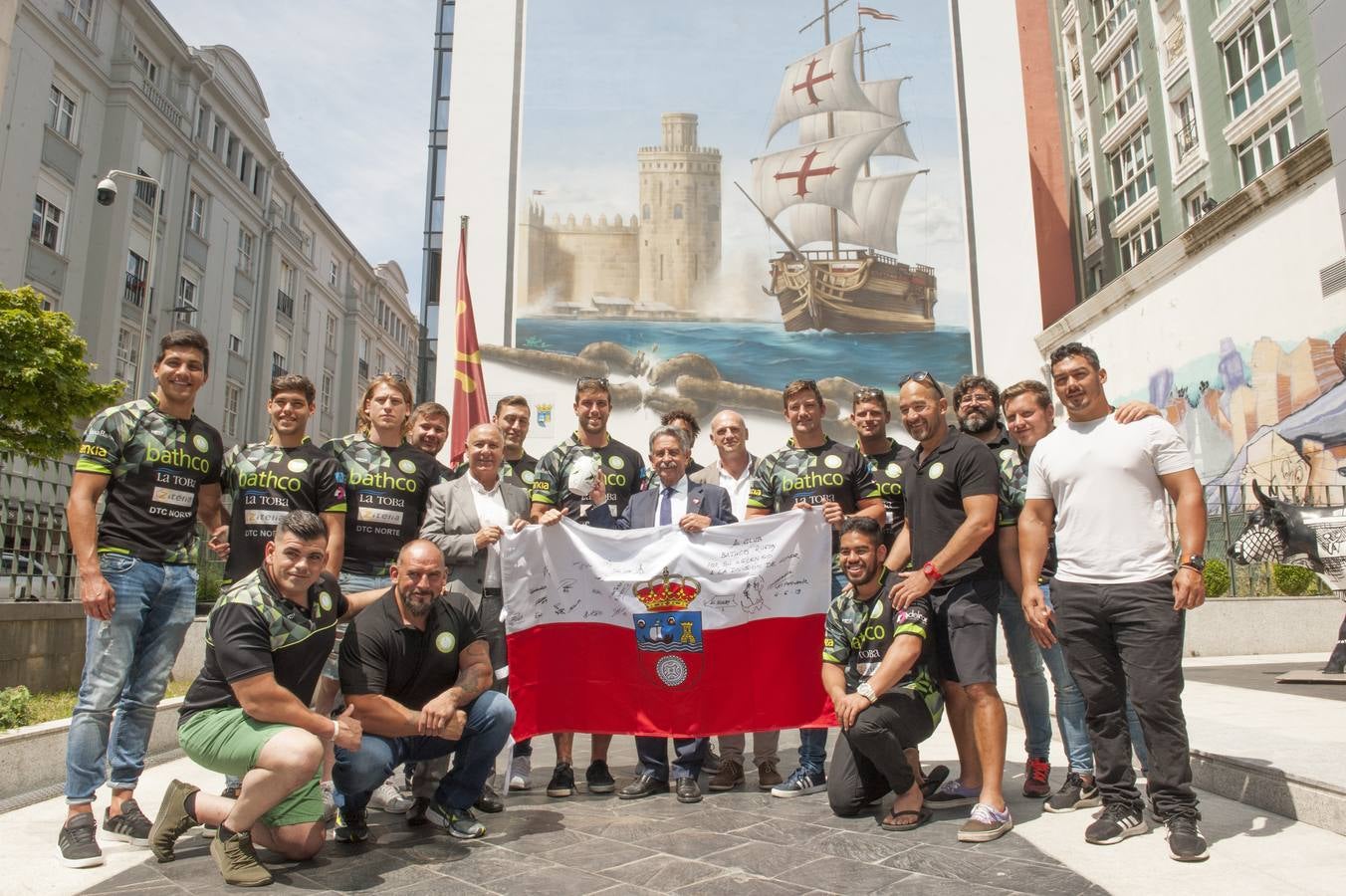 Fotos: Recibimiento de Revilla al CRS-Bathco tras su ascenso a División de Honor