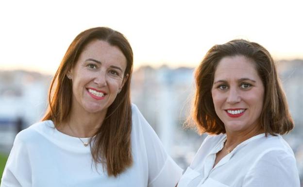 Amaya Villanueva y María Burgués, A3B Gestión Inmobiliaria.