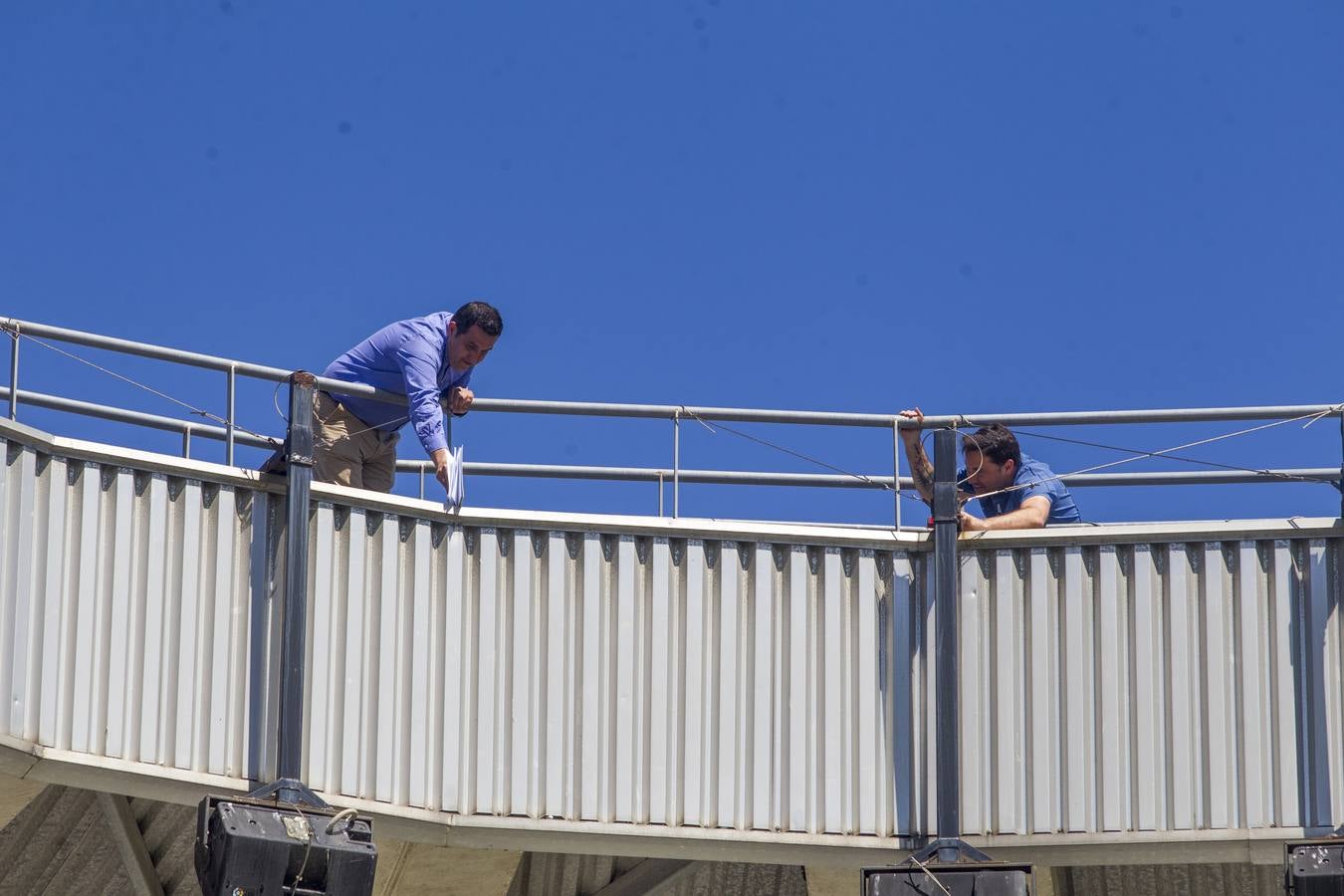 Durante la mañana de hoy, miembros y técnicos de LaLiga han visitado las instalaciones del Racing por su reciente incorporación a Segunda División.