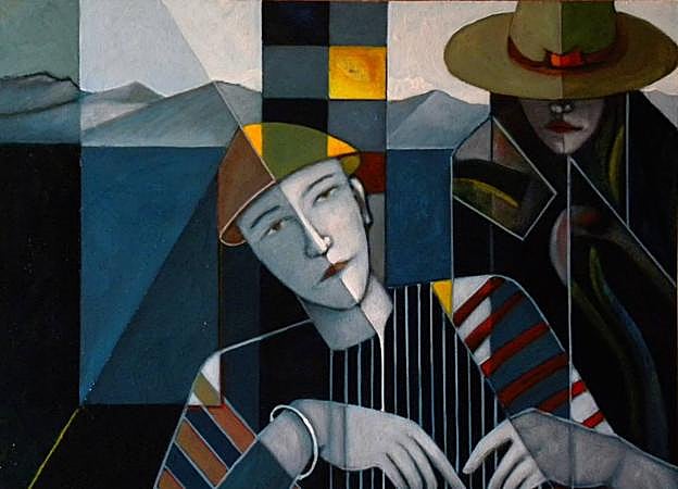 Pérez Natural estudia en su obra el mundo espiritual del ser humano. 